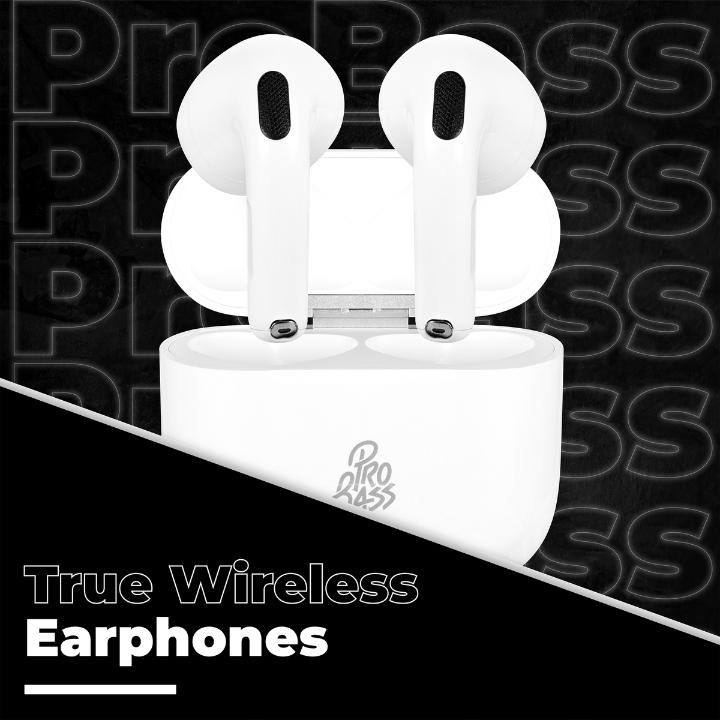 Pro Bass Air - TWS Earphone - White – photo 2